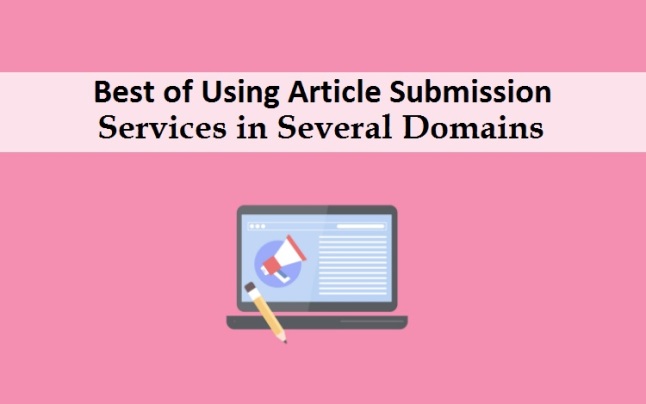 Using Article Submission Services